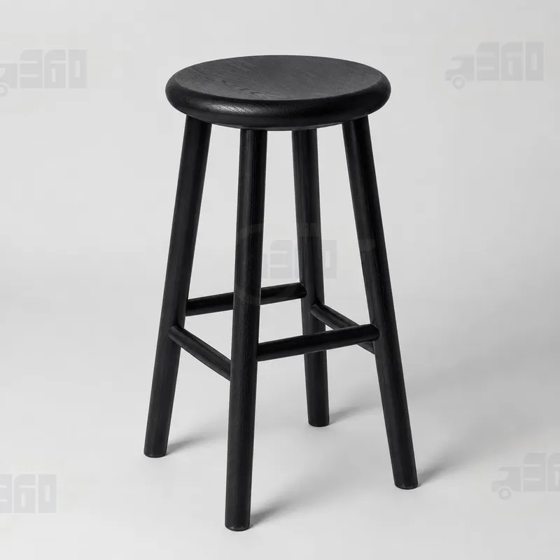 🪑 Ahşap Bar Taburesi Model 4